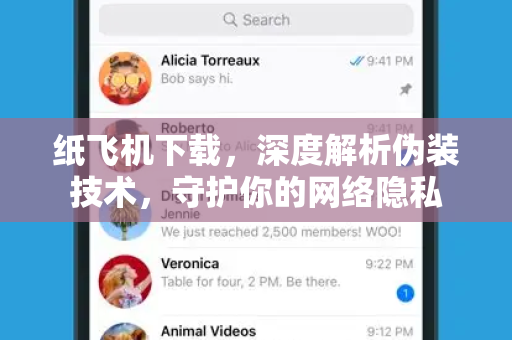 纸飞机下载,深度解析伪装技术,守护你的网络隐私-第1张图片-纸飞机桌面下载 - 纸飞机中文官方 纸飞机下载,深度解析伪装技术,守护你的网络隐私-第1张图片-纸飞机桌面下载 - 纸飞机中文官方