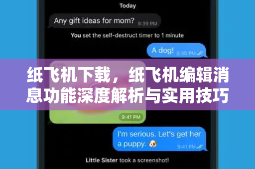 纸飞机下载，纸飞机编辑消息功能深度解析与实用技巧-第1张图片-纸飞机桌面下载 - 纸飞机中文官方