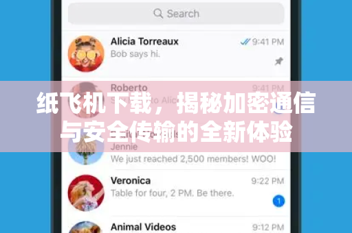 纸飞机下载，揭秘加密通信与安全传输的全新体验-第1张图片-纸飞机桌面下载 - 纸飞机中文官方