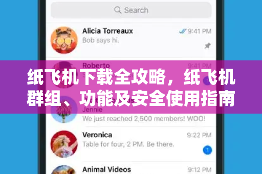 纸飞机下载全攻略，纸飞机群组、功能及安全使用指南-第1张图片-纸飞机桌面下载 - 纸飞机中文官方
