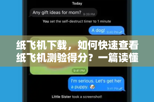 纸飞机下载，如何快速查看纸飞机测验得分？一篇读懂操作全流程-第1张图片-纸飞机桌面下载 - 纸飞机中文官方