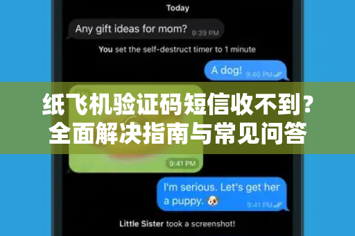 纸飞机验证码短信收不到?全面解决指南与常见问答-第1张图片-纸飞机桌面下载 - 纸飞机中文官方 纸飞机验证码短信收不到?全面解决指南与常见问答-第1张图片-纸飞机桌面下载 - 纸飞机中文官方