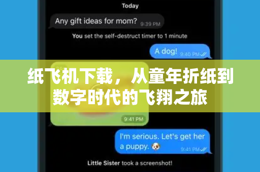 纸飞机下载，从童年折纸到数字时代的飞翔之旅