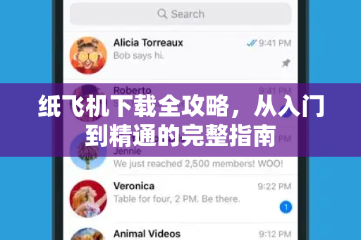 纸飞机下载全攻略，从入门到精通的完整指南
